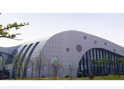 东城会议中心外景网架工程